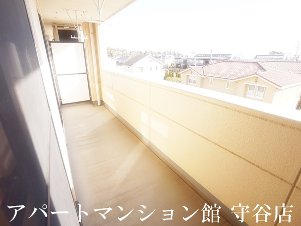 ベルファミーユ１のバルコニー