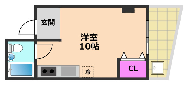 【間取り】 | アンフィニィ・富田