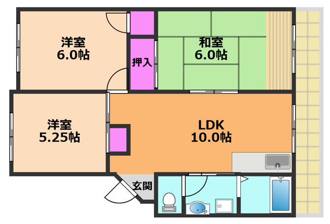 【間取り】 | ドリームオアシス