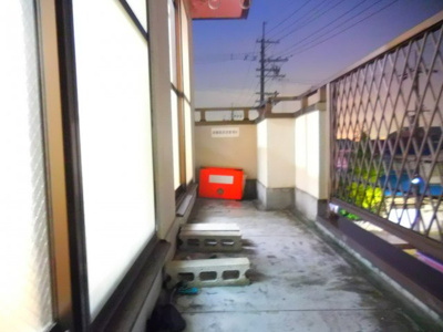 【バルコニー】 | ハイツ五百住