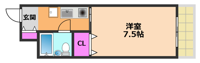 【間取り】 | ハイツ沢良木