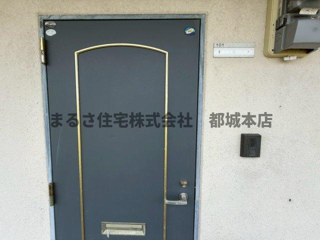 清藤マンションのロビー