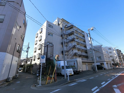 【外観】 | 中銀横浜大口マンシオン | JR横浜線「大口」駅徒歩3分の好立地！京浜急行線「子安」駅徒歩9分！