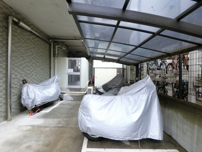 【その他共用部分】 | シーガルパレス桜木町 | バイク置き場