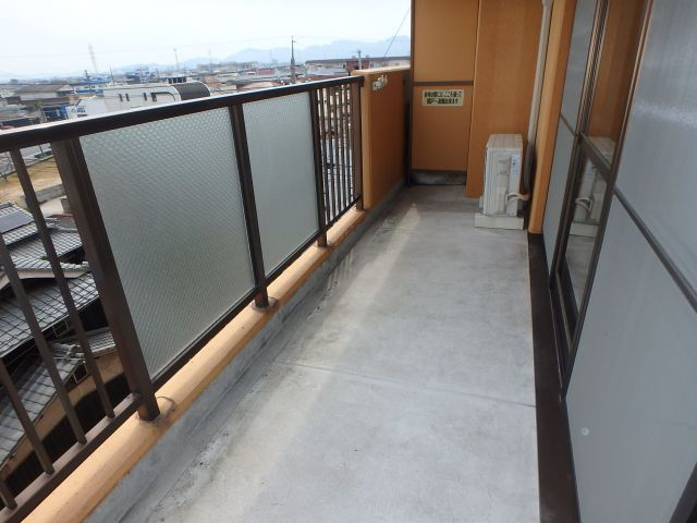 ネクスト倉田　東館のバルコニー|ネクスト倉田（岡山市中区倉田）RC賃貸マンション