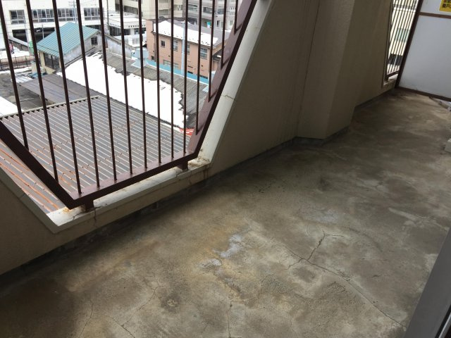 三和マンションのバルコニー