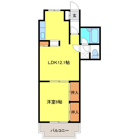 三和マンションの間取り