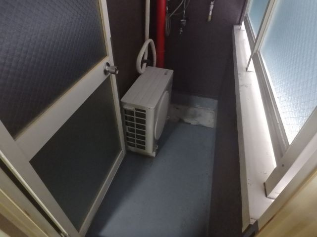 リバーライズ永和のバルコニー