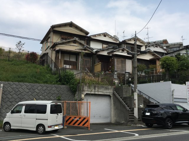 宮之阪　新築一戸建ての前面道路含む現地写真|現況