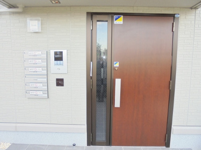 【エントランス】 | グレイス小山台 | オートロック機能付き