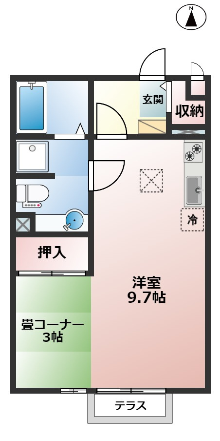 BLOOMの間取り