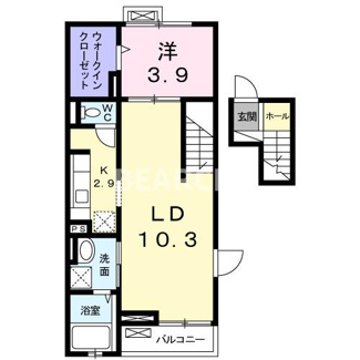 【間取り】 | キャトルセゾンIWATA