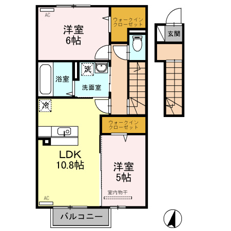 【間取り】 | ブリリアント　ヴィラ