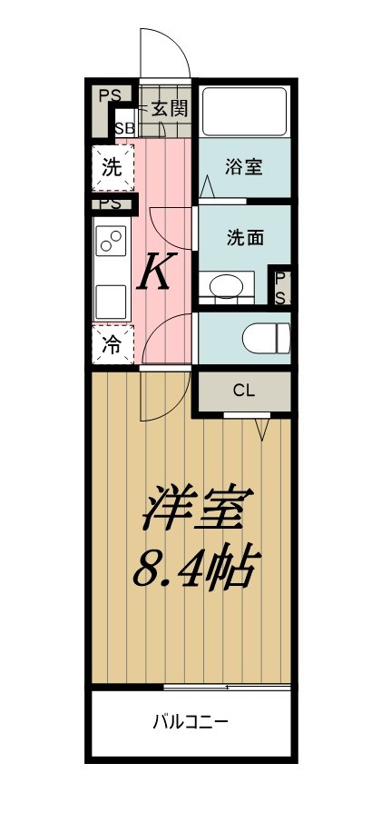 リブリ・カーサシエテの間取り