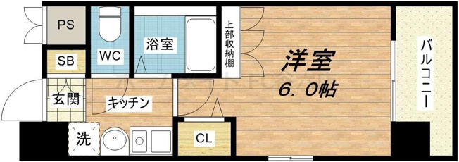 【間取り】 | ラナップスクエア上本町