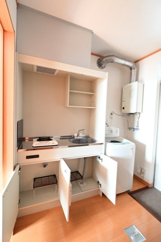 【キッチン】 | ハイム幸A | きれいなキッチンです