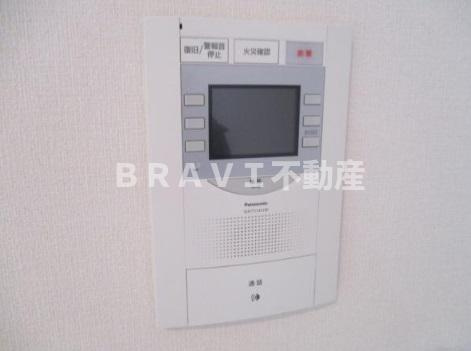 プレサンス谷町七丁目Ⅱ　BRAVI不動産のセキュリティ|【プレサンス谷町七丁目Ⅱ】モニター付きインターホン
