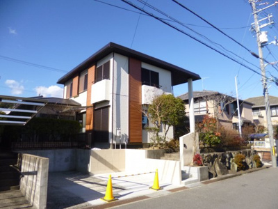 【外観】 | 大津市水明二丁目24-2　戸建て | 外観東側より