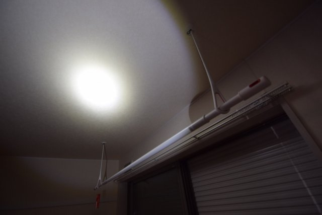 オークス夏見台の設備|室内物干し