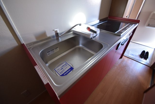 オークス夏見台のキッチン|大きなキッチン