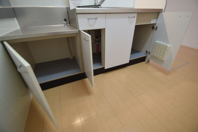 サンフルールの設備|キッチン下収納