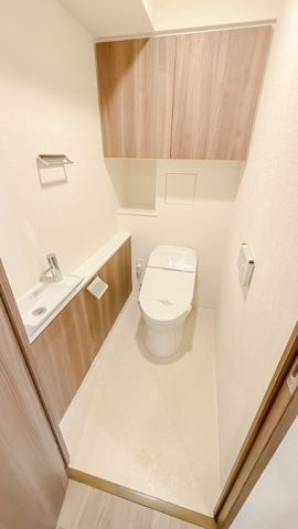 ザ・パークハビオ天満橋　BRAVI不動産のトイレ|【ザ・パークハビオ天満橋】トイレもきれいです