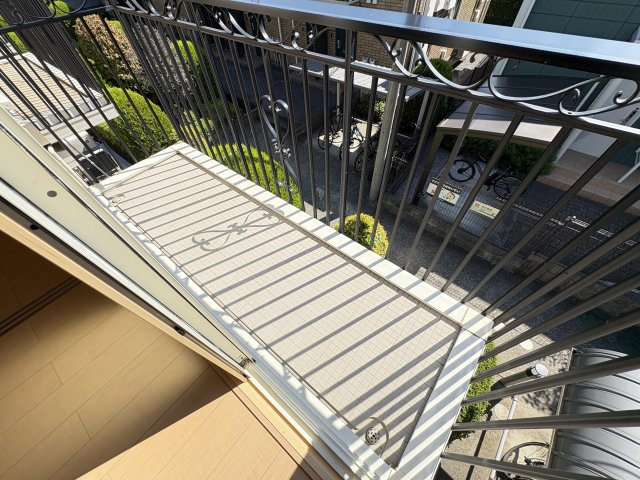 セジュール宮沢のバルコニー