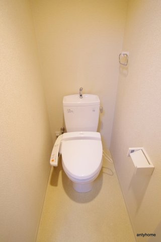 レオン天神橋　仲介手数料無料のトイレ