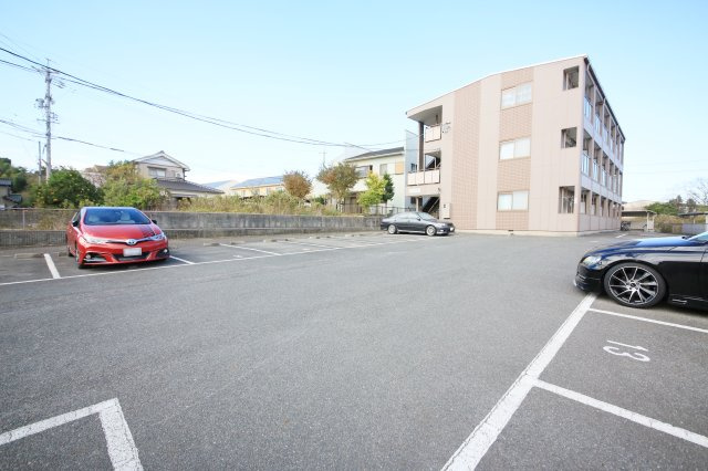 グレイス・コート樹木の駐車場