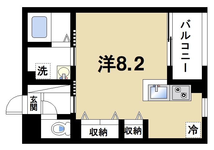 ＣＵＢＥの間取り