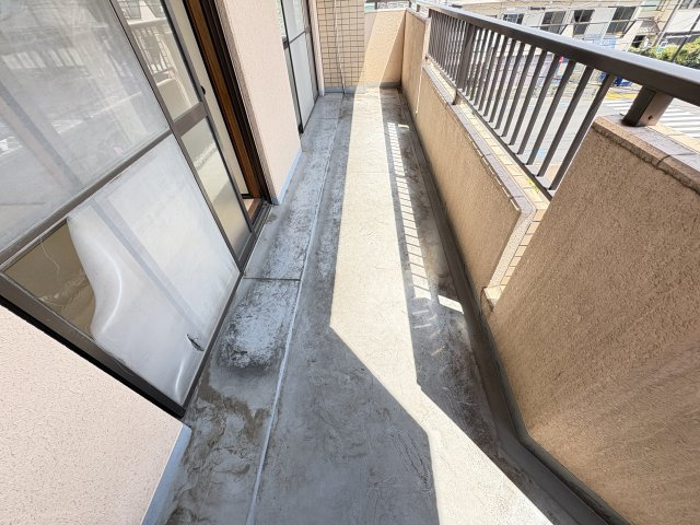 メゾンクレストのバルコニー
