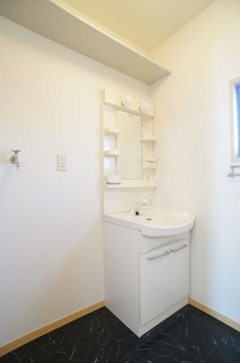 【洗面所】 | シャーメゾンボヌールA | 洗髪洗面台