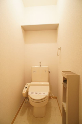 【トイレ】 | シャーメゾンボヌールA | 温水洗浄暖便座付き