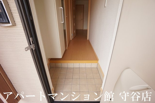 アリエーテの玄関