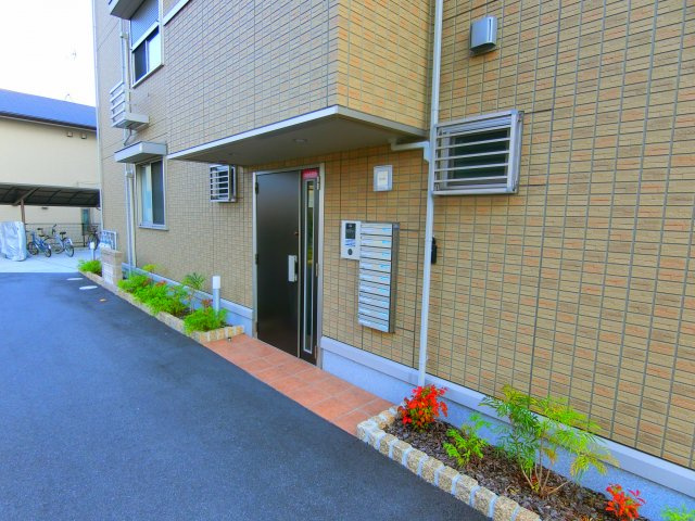 ボアソルテＴ（Ｂ棟）のエントランス