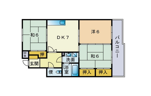 【間取り】 | グリーンパーク森山