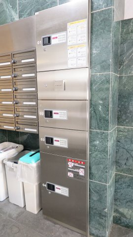 プラチナム北堀江のエントランス