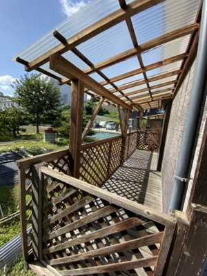 【バルコニー】 | 苗鹿①貸家 T邸（12-8）