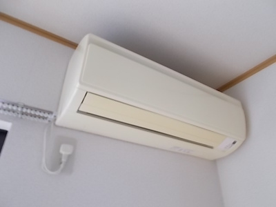 【設備】 | プラッサムコート土田 | エアコン付きです。