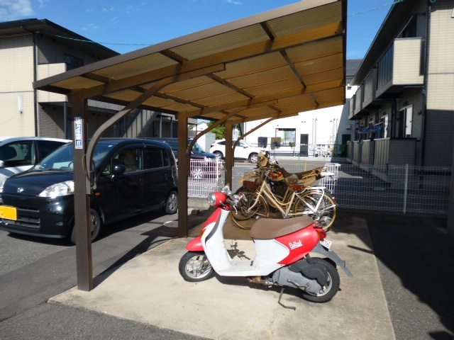 シェスタ白石のその他共用部分|自転車置き場