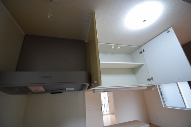 アネックス・セキセン弐番館の内装|キッチン上部収納