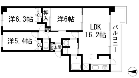 【間取り】