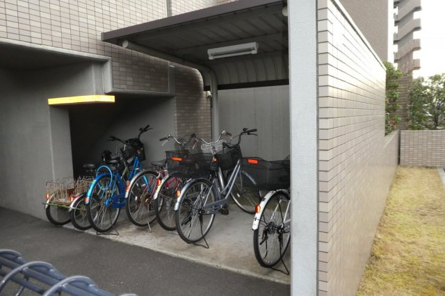 倉敷市笹沖の賃貸マンションのその他共用部分|駐輪場