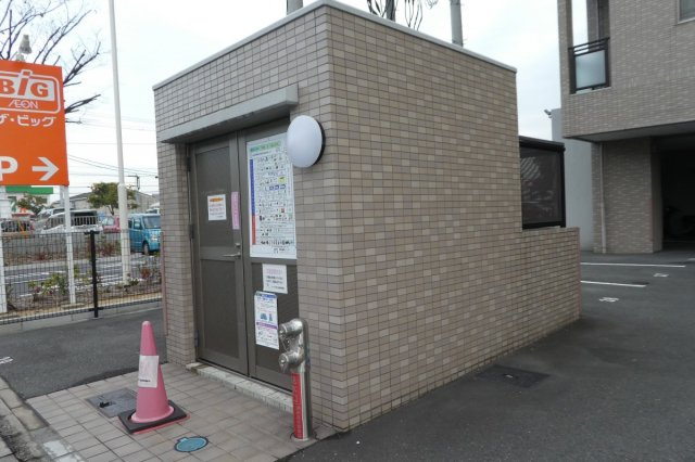 倉敷市笹沖の賃貸マンションのその他共用部分|敷地内ゴミステーション