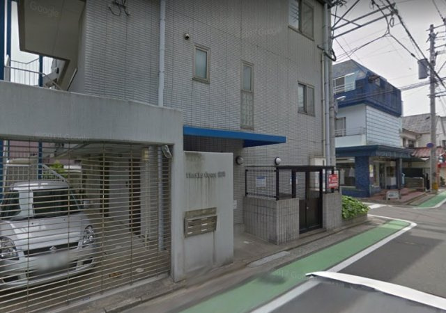 サンクスコート箱崎のエントランス