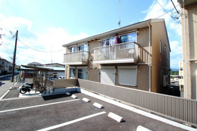 【外観】 | サンビューハイツ A・B | 都市ガス物件です