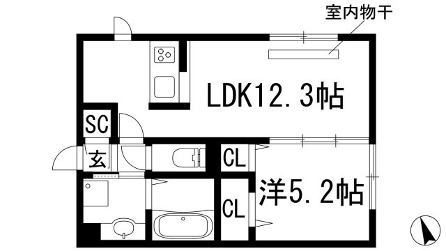 【間取り】 | Brama甲東
