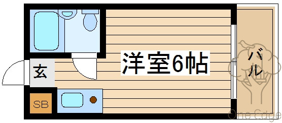エムズ東梅田の間取り