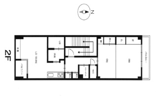 【間取り】 | 名古屋市東区東桜２丁目２階貸店舗