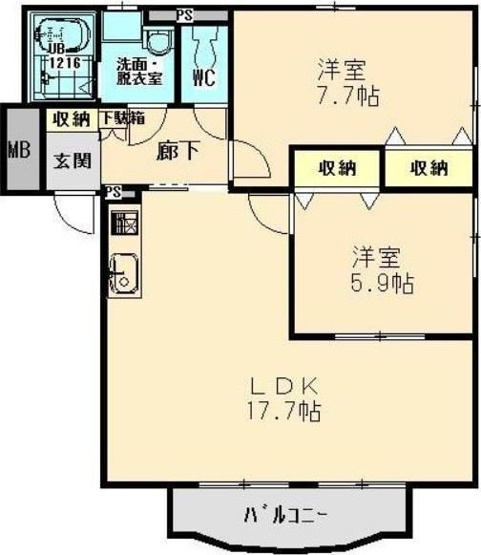 【間取り】 | Ｆｉｅｌｄ　Ｃｏｕｒｔ